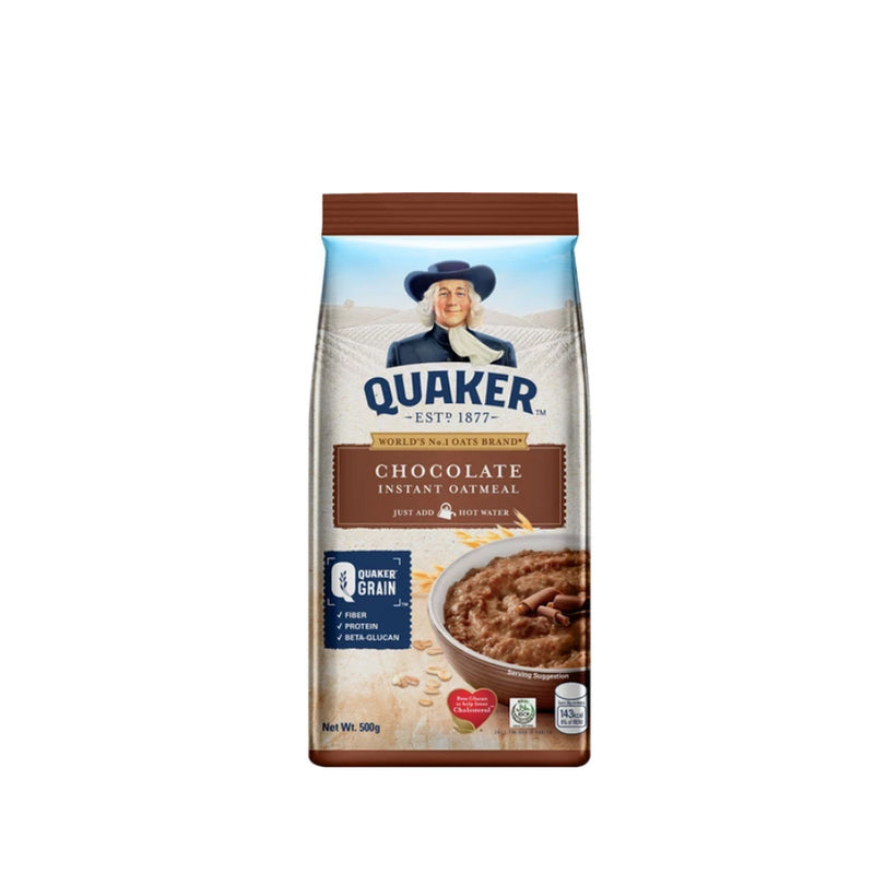 퀘이커 오트밀 귀리가루 Quaker Chocolate Instant Oatmeal | 500g