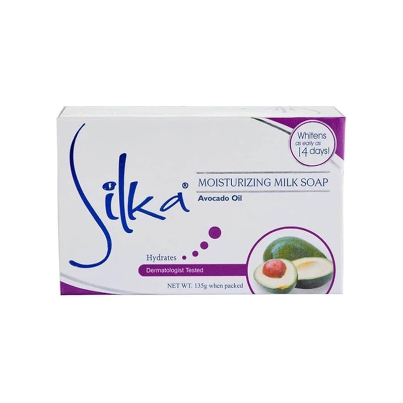 실카 모이스쳐 비누silka moisturizing milk soap 135g