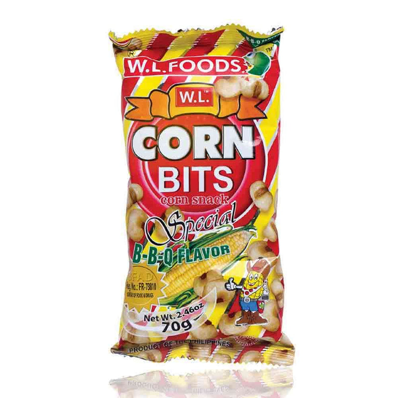 WL Corn bits nuts spcial Bbq 70g
