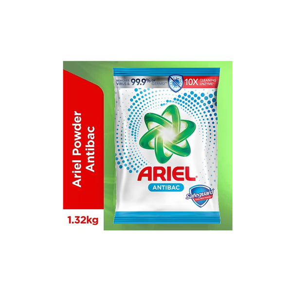 아리엘 Ariel Antibac Laundry Powder Detergent | 1.32kg