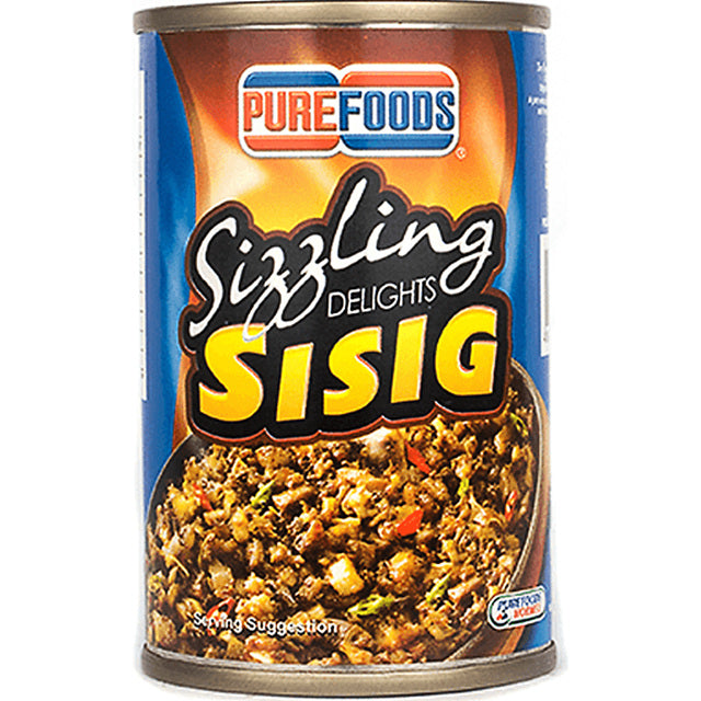 purefoods sizzling sisig 퓨어푸드 시즐링 시식 150g