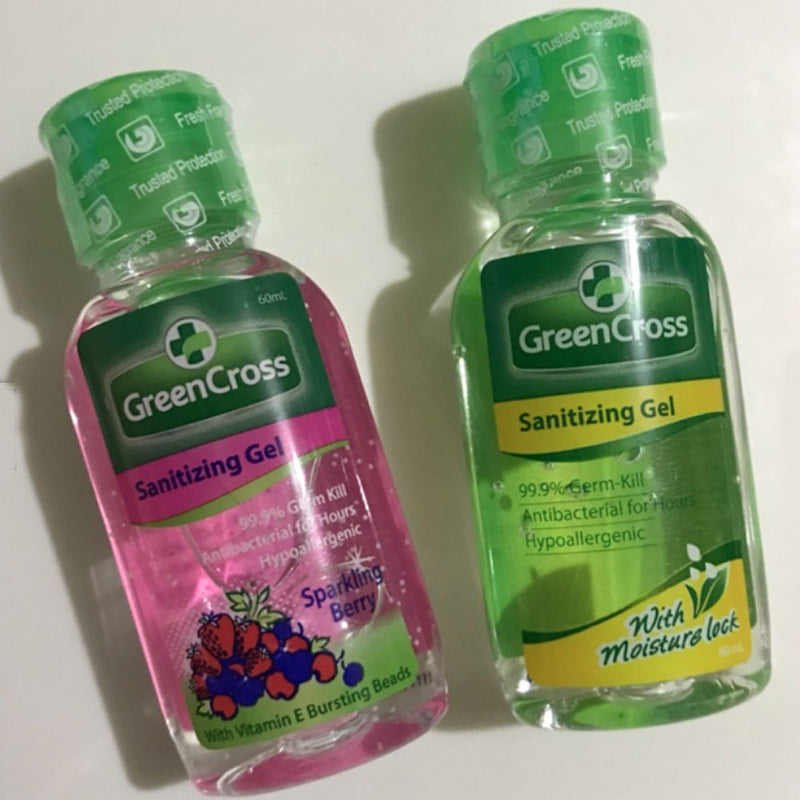 알코올 70% 손소독제 세니타이져 젤 타입 Green Cross Sanitizing Gel 60ml