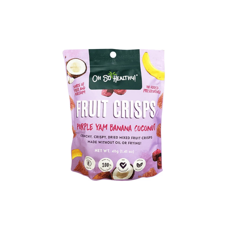 오 소 헬씨 Oh So Healthy Fruit Crisps Purple Yam Banana Coconut | 40g