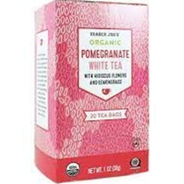 트레더 조's Trader Joe's Organic pomegranate white tea 30g