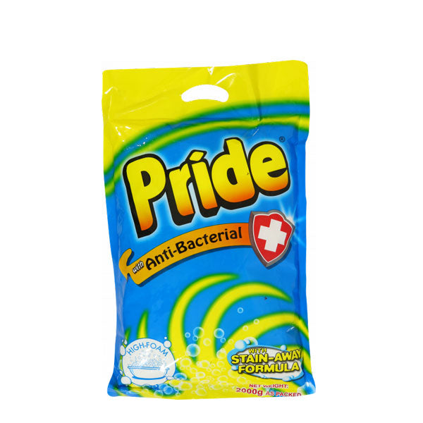 PRIDE DETERGENT POWDER ANTIBAC 2KG