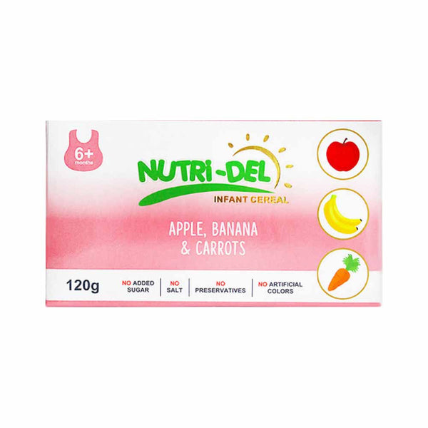 Nutri 필리핀 인기 세제 델 Del Apple banana carrots 120g