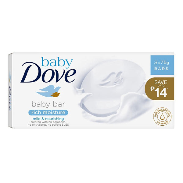 도브 비누 Dove baby Bar soap Rich moist 90g