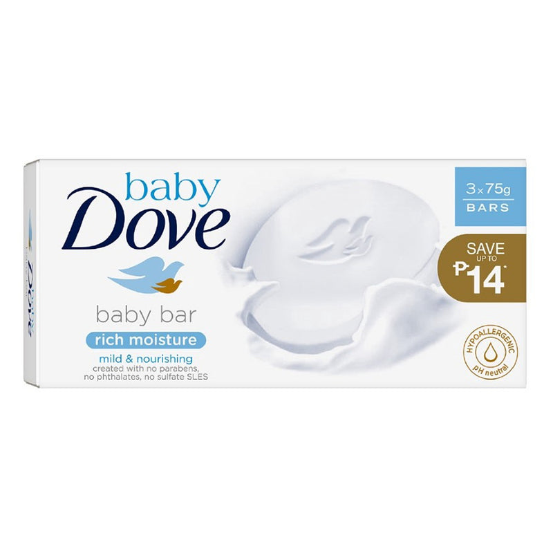 도브 비누 Dove baby Bar soap Rich moist 90g