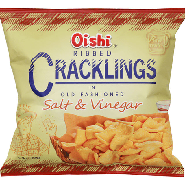 Oishi cracklings salt&vinegar 오이쉬 크레클링  50g