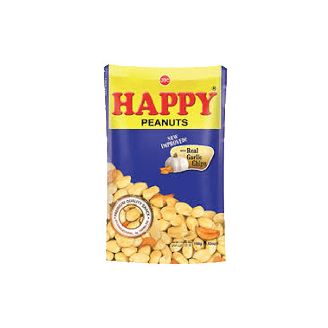 Happy Peanuts Garlic 100gr