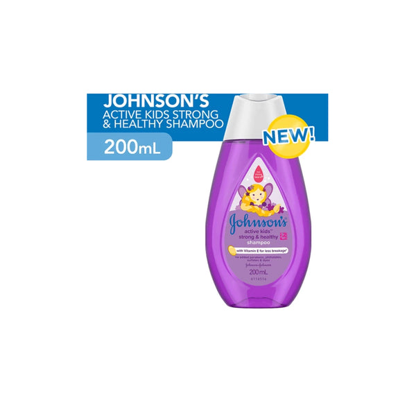 존슨즈 엑티브 키즈 샴푸 Johnson's Active Kids Strong & Healthy Shampoo | 200ml