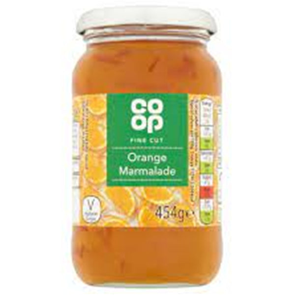 Co op Orange marmalade jam 454g