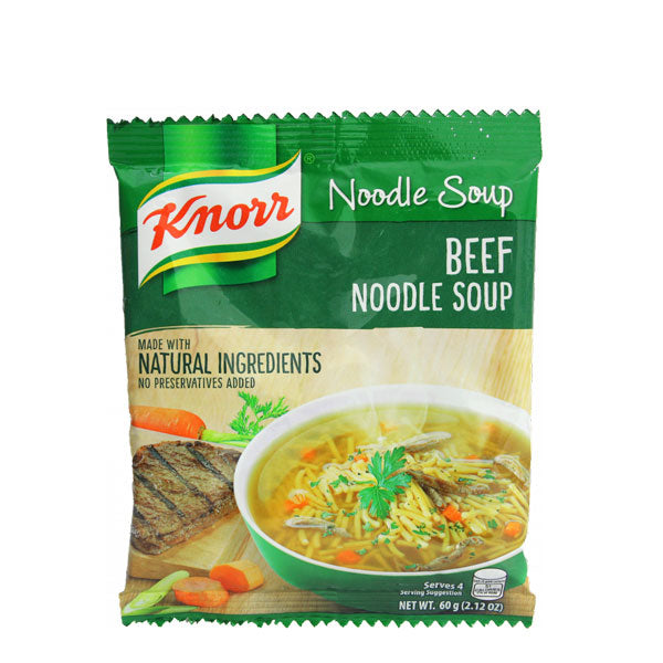 KNORR BEEF NOODLE SOUP 60G