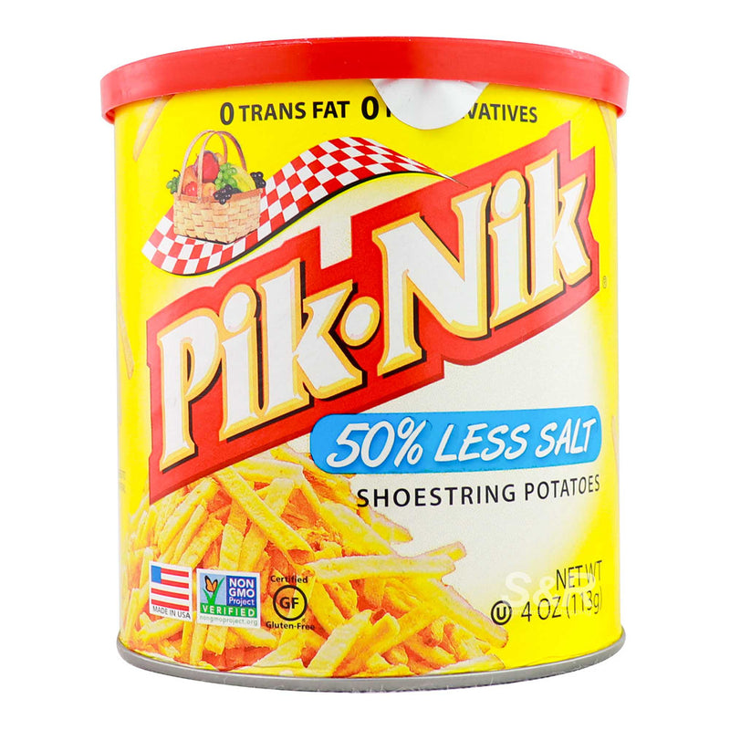 S&W Piknik Shoestring 50%less salt 113g