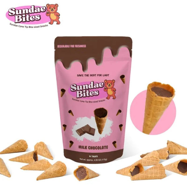 Sundae bites milk chocolate 115g