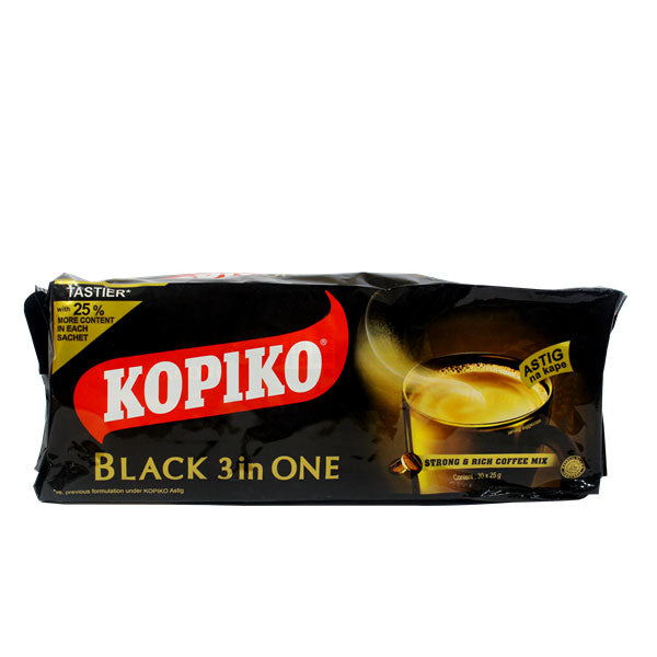 KOPIKO BLACK 3 IN 1 POUCH 20G 30S