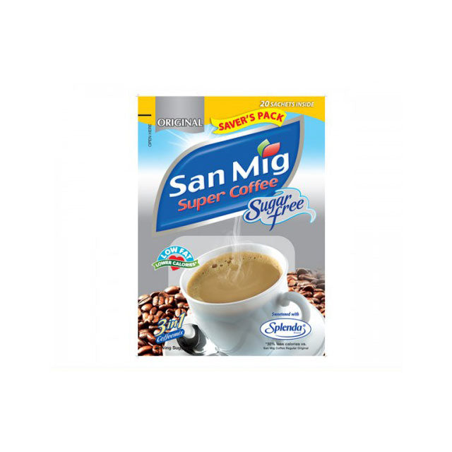 필리핀 산미그 커피 Sanmig Coffee 3In1 Sugarfree Original 7Gx10's