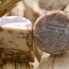 필리핀 일록마리아 Sandalwood & Honey Soap - 샌달우드 꿀 비누