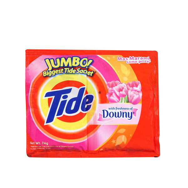 TIDE DETERGENT POWDER W/ DOWNY 74G 6S