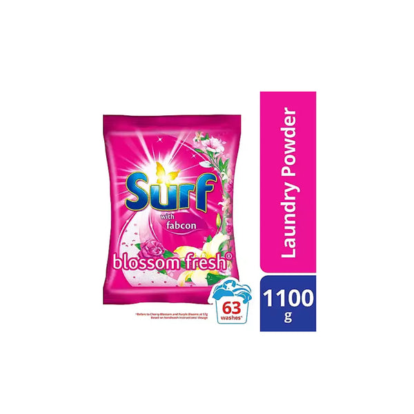 서프 Surf Blossom Fresh Laundry Powder Detergent | 1.1KG Pouch