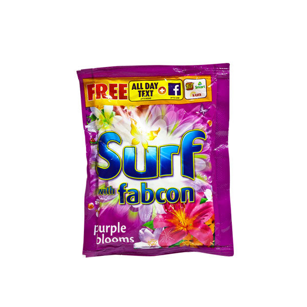 SURF DETERGENT POWDER PURPLE BLOOMS 57G 6S