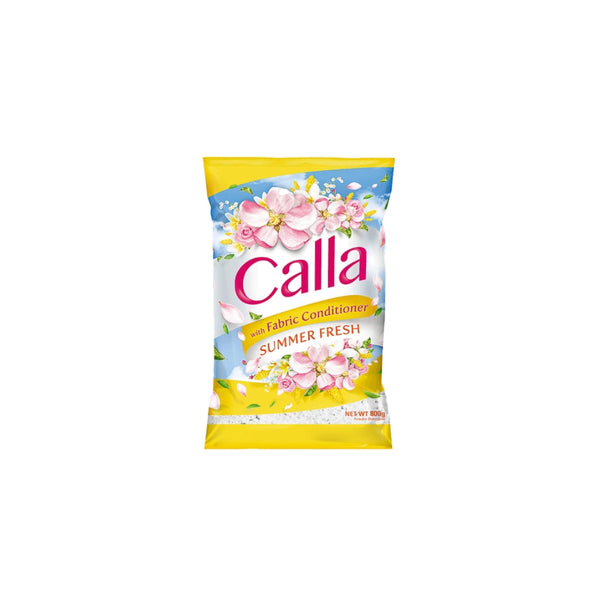 켈라 Calla Summer Fresh Powder Detergent with Fabric Conditioner | 800g