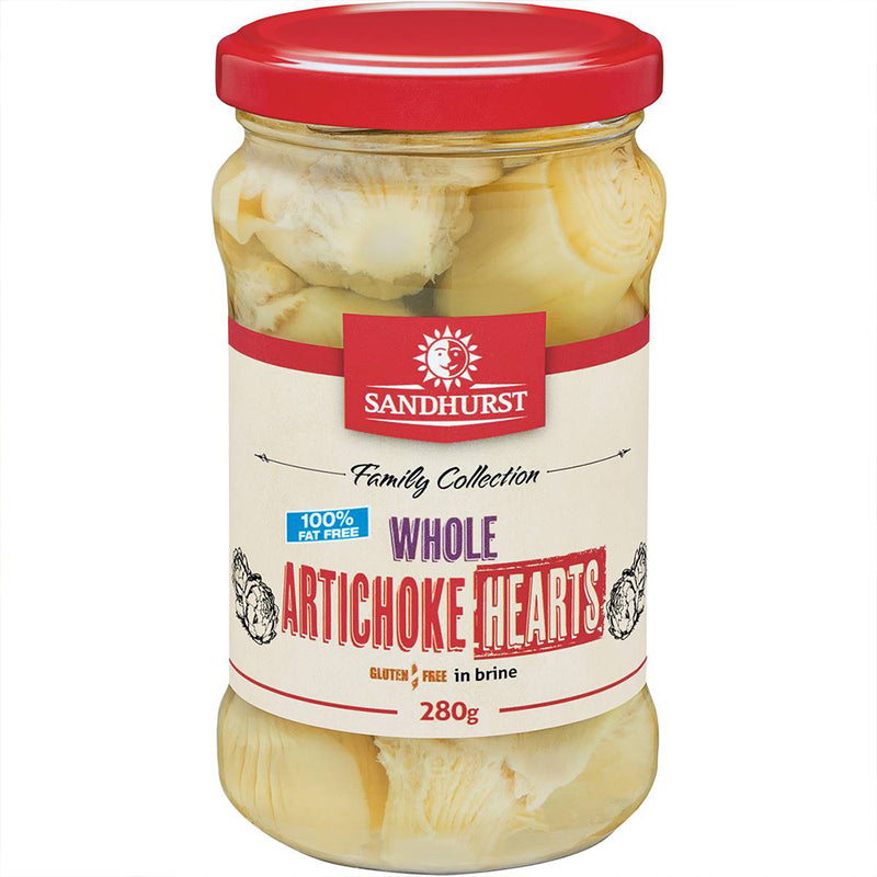 Sandhurst artichoke hearts280g