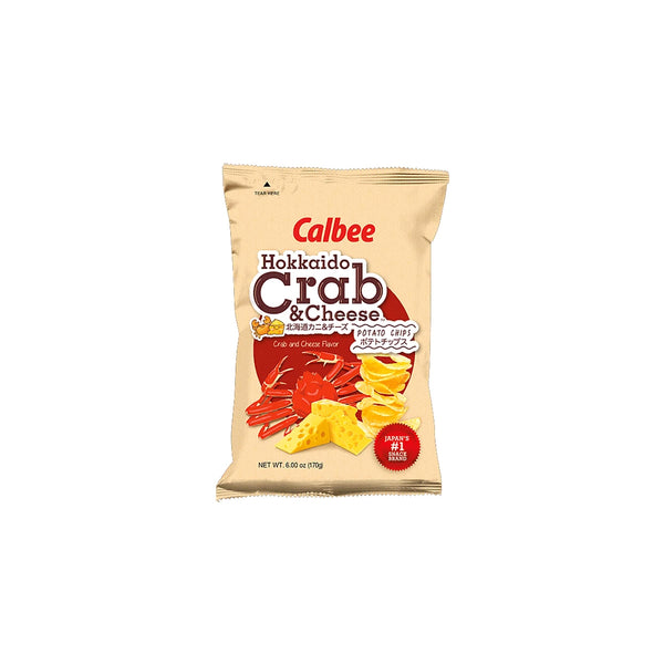 셀비 포테이토 칩스 Calbee Hokkaido Crab & Cheese Potato Chips 170g