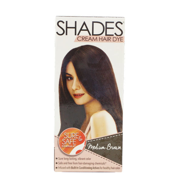 SHADES BY KOLOURS HAIR DYE MEDIUM BROWN