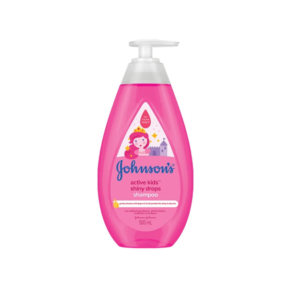 존슨즈 엑티브 키즈 샤이니 드롭 샴푸 Johnson's Active Kids Shiny Drops Shampoo | 500ml