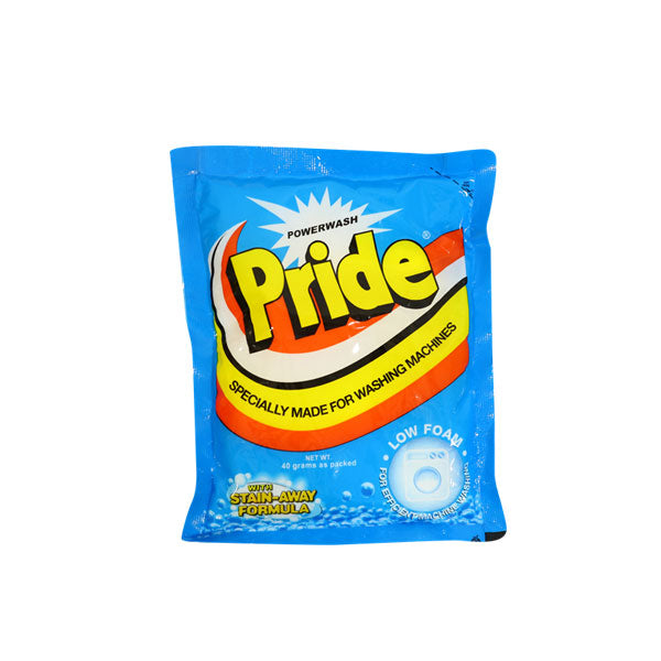 PRIDE DETERGENT POWDER WASHING MACHINE 40G 6S