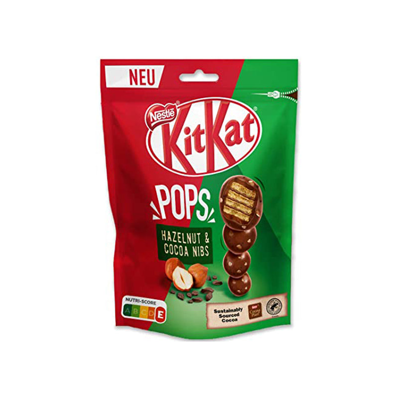 네슬레킷캣 Nestle kitkat popshazelnut & nibs 200g