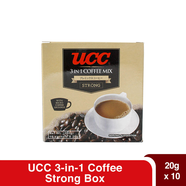 UCC 3in1 Coffee strong 20g x 10 유통기한확인