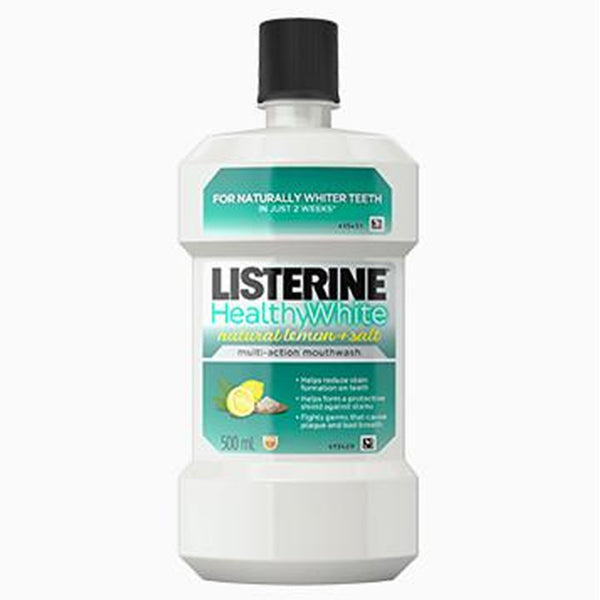 리스테린 Listerine Healthy white 500ml