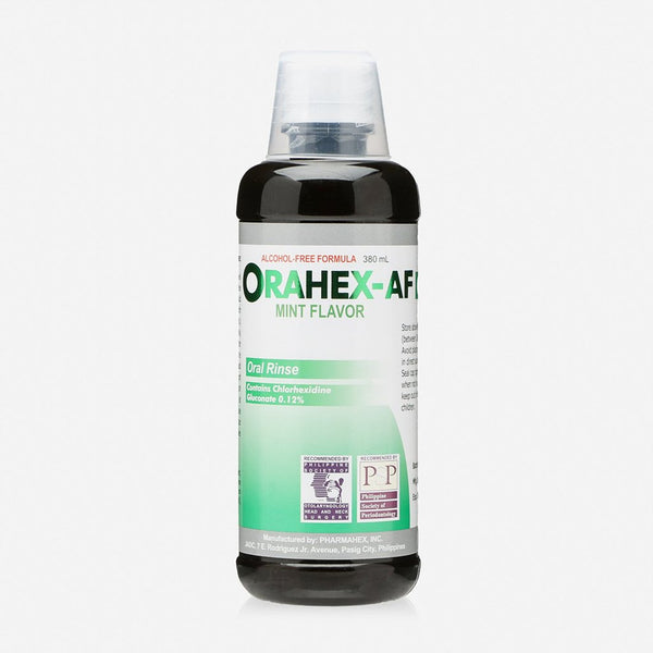 Orahex mouthwash alcohl free 380ml