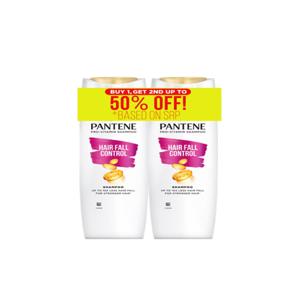 팬틴 헤어 샴푸 Pantene Hair Fall Control Shampoo 300ml x 2s