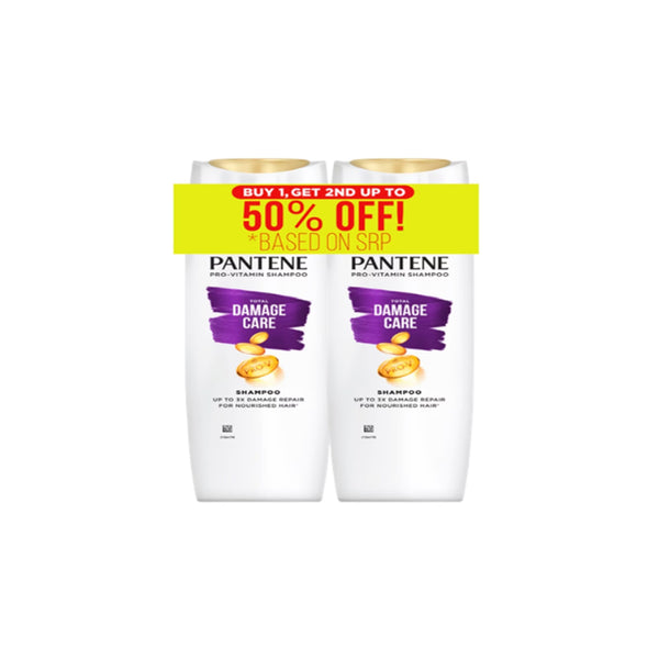 팬틴 Pantene Total Damage Care Shampoo 300ml x 2s