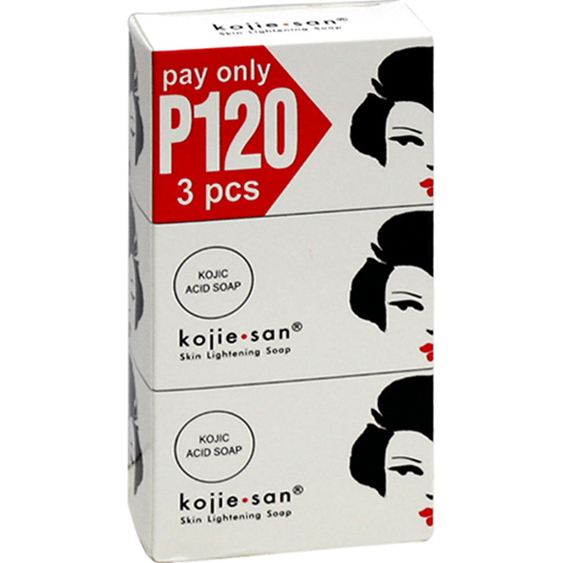Kojie San Skin Lightening Beauty Soap 코지에산 스킨 라이트닝 뷰티솝 100gx3s