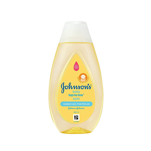 존슨즈 탑투토 헤어 바디 베이비 배쓰 Johnson's Top-To-Toe Hair & Body Baby Bath | 200ml