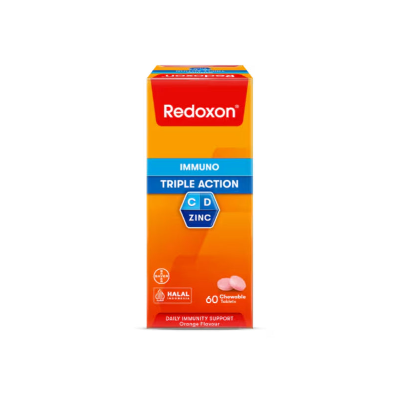 Redoxon Immuno Triple Action Chewable 15x2 30타블렛 발포비타민