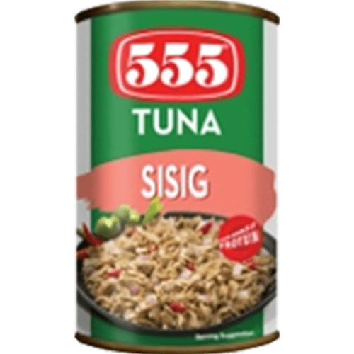 555 tuna sisig 555 튜나 시식 155g