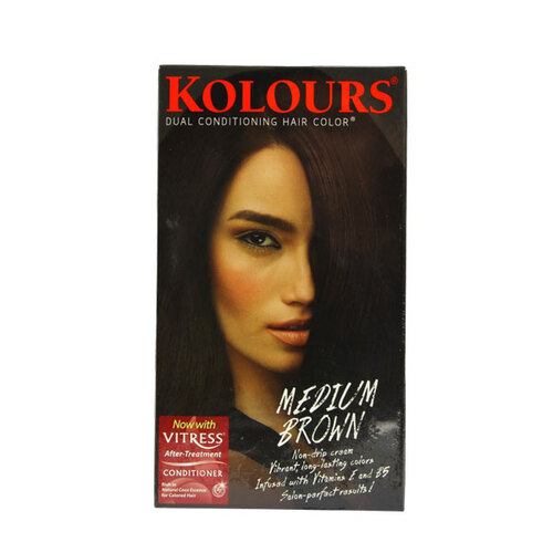 KOLOURS HAIR DYE MEDIUM BROWN 120ML