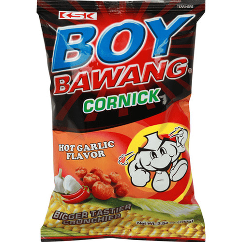 boy bawang hot garlic 보이바왕 핫갈릭 90g