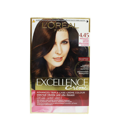 LOREAL-EXCELLENCE COLOR DARK._COPPER_BROWN#4.45