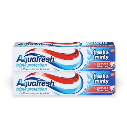 Aquafresh triple protection 100ml x 2
