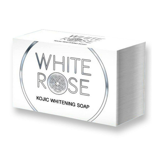 화이트 로즈 White rose kojic whitening soap 120g