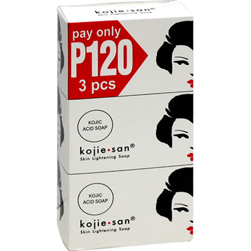 Kojie San Skin Lightening Beauty Soap 코지에산 스킨 라이트닝 뷰티솝 100gx3s
