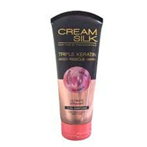 크림실크 Creamsilk Triple keratin rescue Ultimate straight 170ml