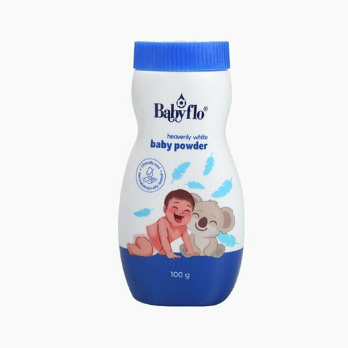 Babyflo powder heavenly white 100g