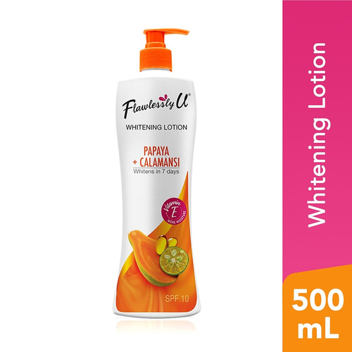 Flawlessly whitening lotion papaya+calamansi 500ml